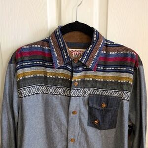 Staple - Men’s Knitted Detail Button Down